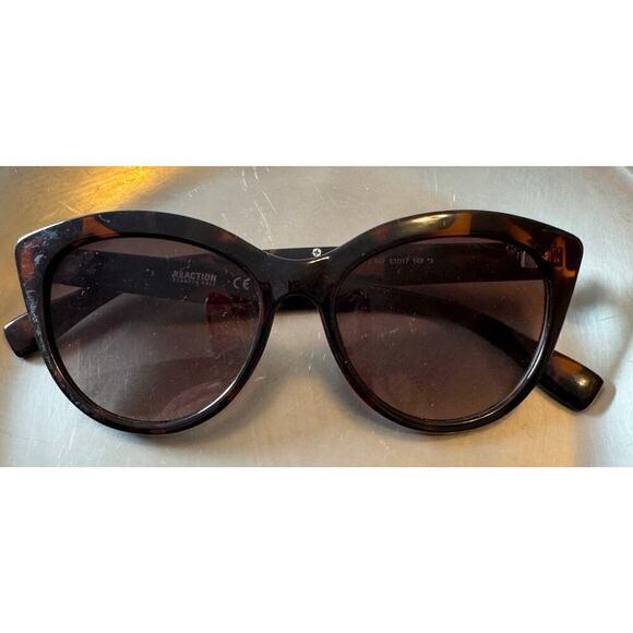 Reaction Kenneth Cole Accessories - Reaction by Kenneth Cole Tortoise Polarized Sunglasses